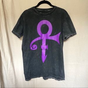 Acid wash Prince tshirt